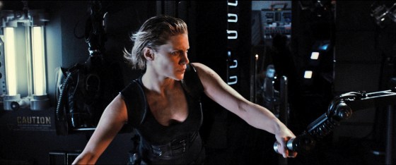 Katee Sackhoff doing her Ripley thing!