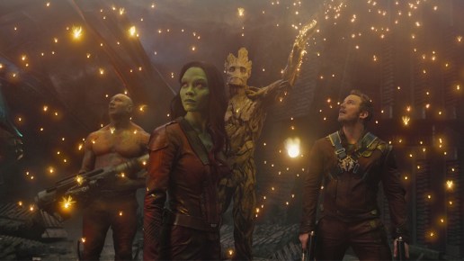 Groot ... lightening the mood!