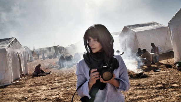 The glamorous life of a photojournalist!