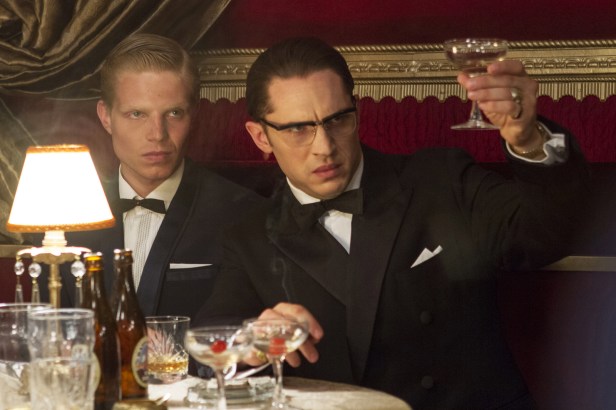 Tom Hardy toasts to ... well, Tom Hardy.