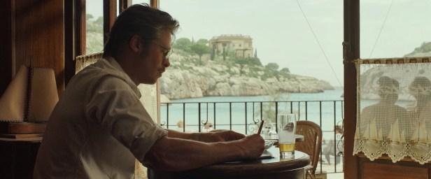 ... penning his new crime-drama series, 'Breaking Brad.'