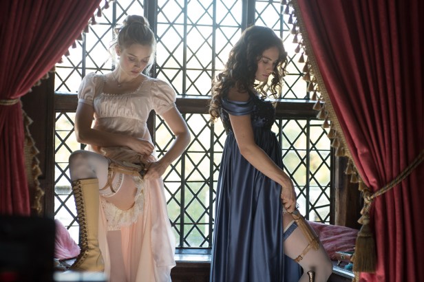 Corset: Check. Petticoat: Check. Daggers: Check.