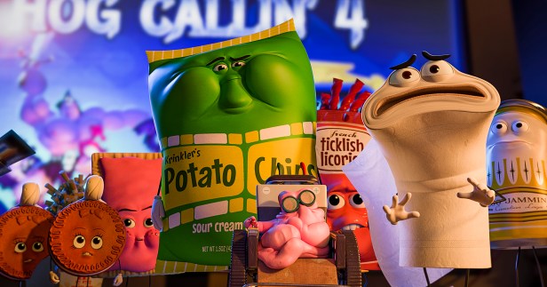 Prepped for the ultimate food fight