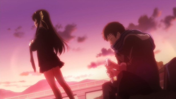 'Oh, it's sunset. Must mean the episode's almost over.'